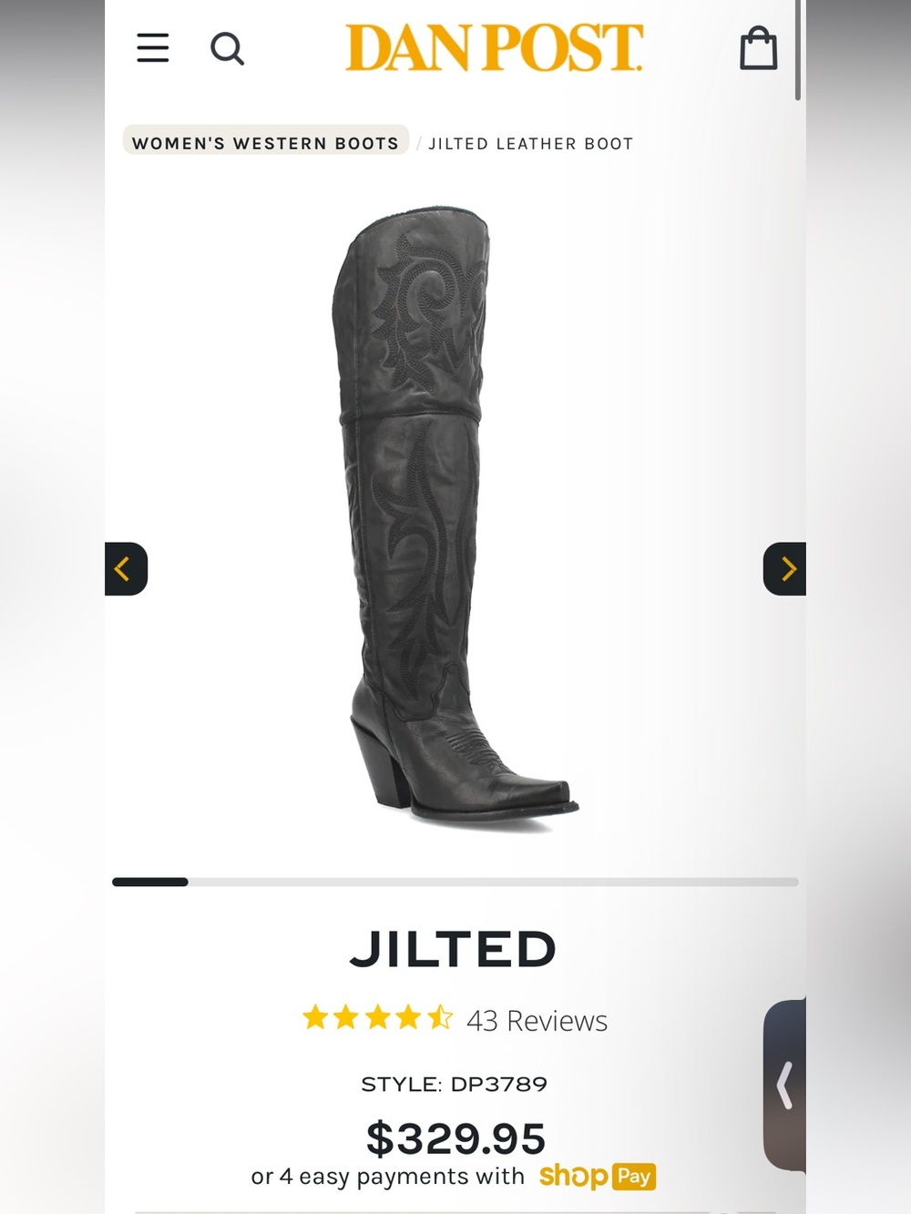 Dan post boots